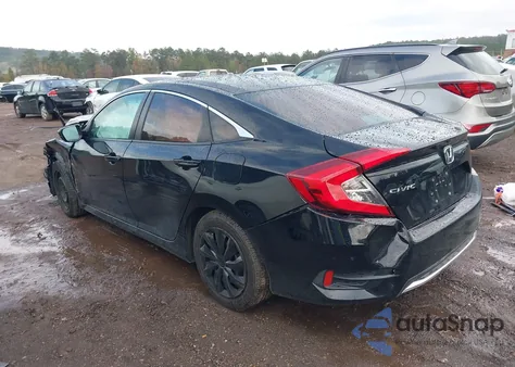 2019 Honda Civic Lx из США, поврежденный, VIN 19XFC2F60KE032479
